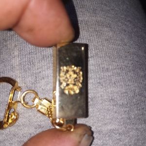 Gold keychain